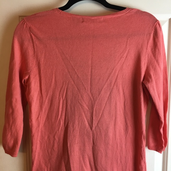 Crystal-Kobe Pink and Grey Button Top - Picture 3 of 6